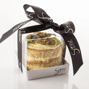 Massa de Pistache com Pistache e Limão Siciliano