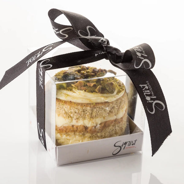 Massa de Pistache com Pistache e Limão Siciliano